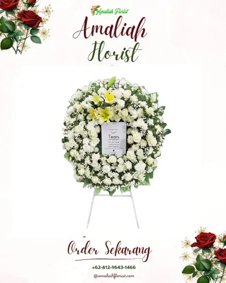 Krans Bunga Duka Yapen Utara
